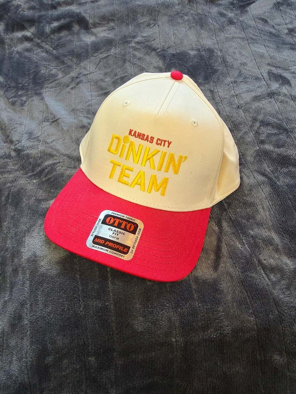 Otto Kansas City Dinkins Team Hat One Size Fits Most Snapback